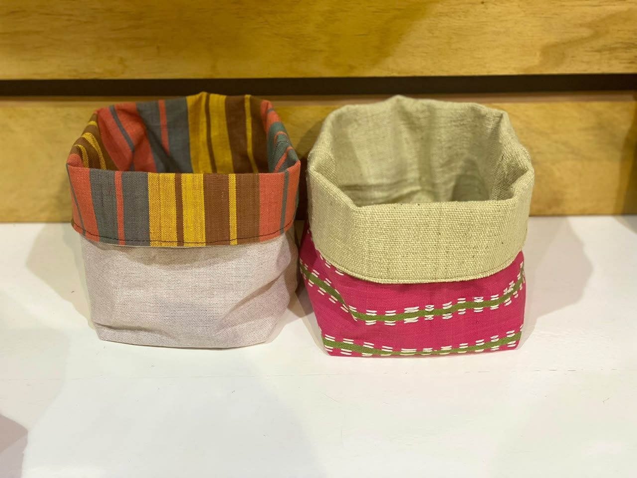 Panier souple réversible